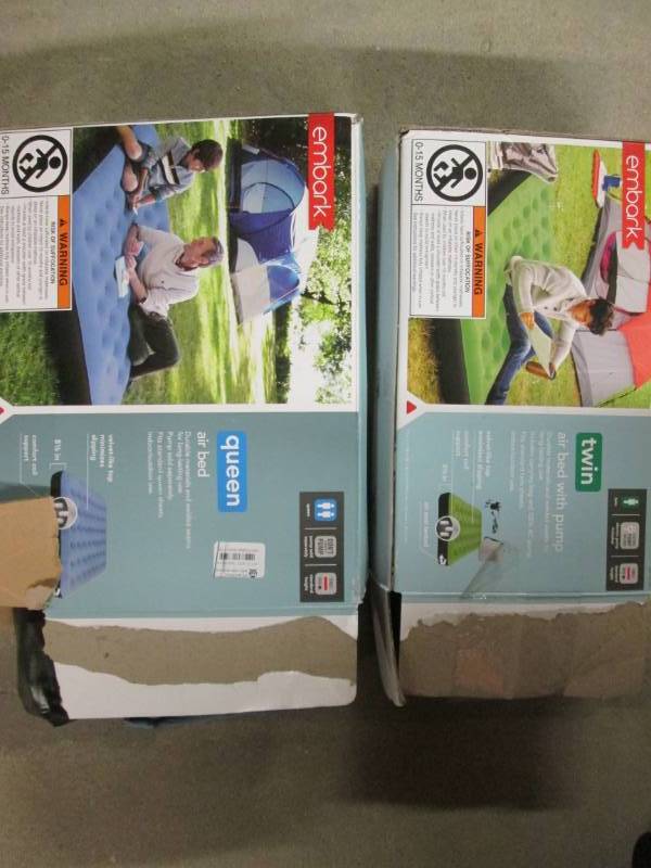 2 Air Mattresses (Queen & Twin with...