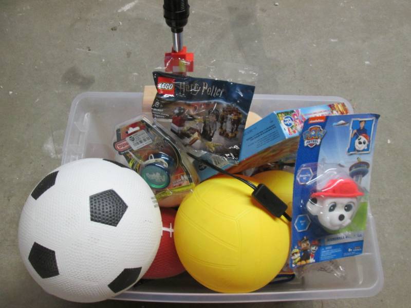 66Qt. Tote Full Of Kids Toys- Candy...