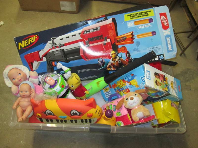 Toy Lot Open Boxes Nerf Fortnite ...