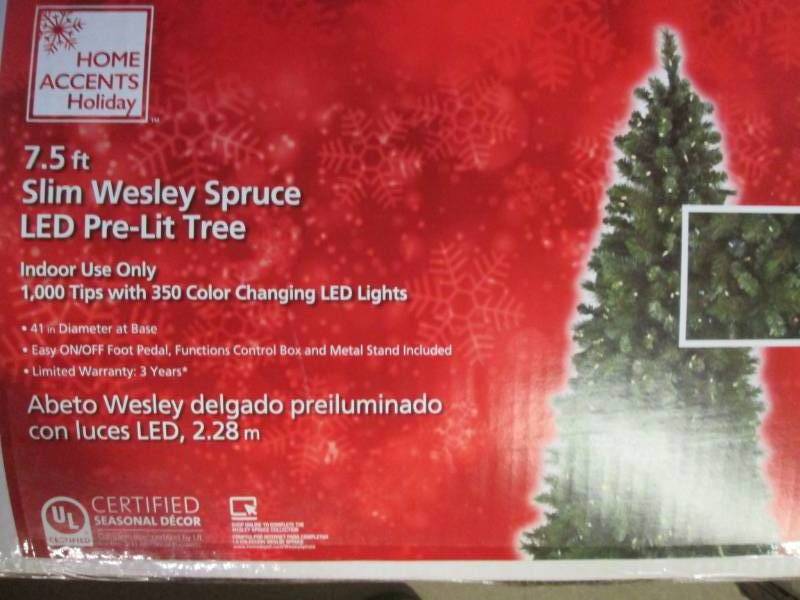 7.5 Wesley Slim Spruce with Color ...