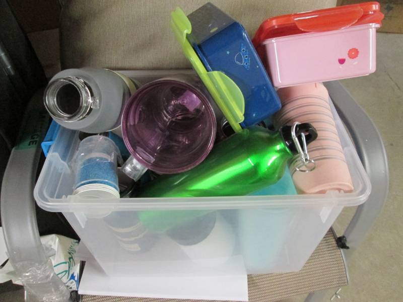 Container Full of Glasses,Bubba Mu...