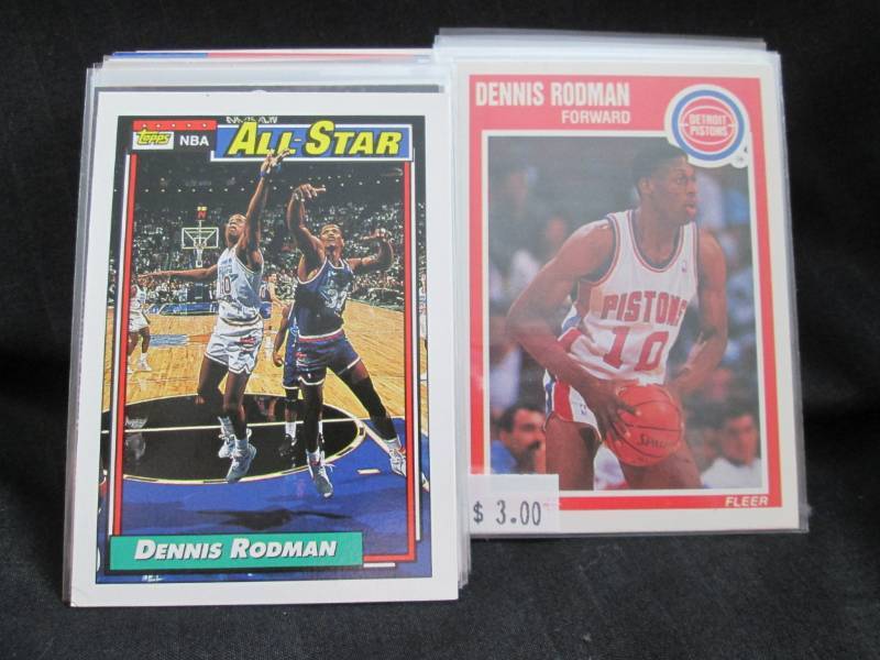 40 Dennis Rodman Cards...