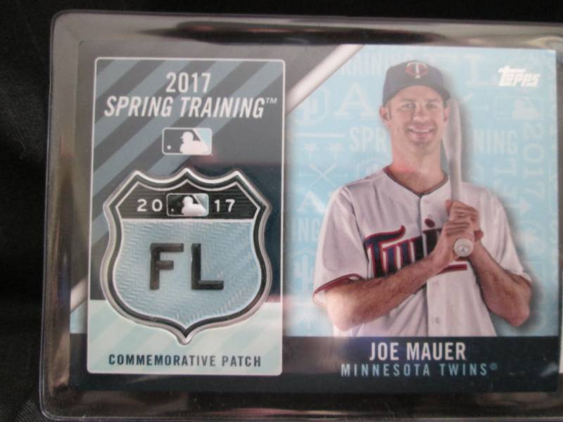 Joe Mauer Patch Card...