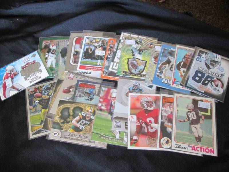 25 Wide Receiver Cards...