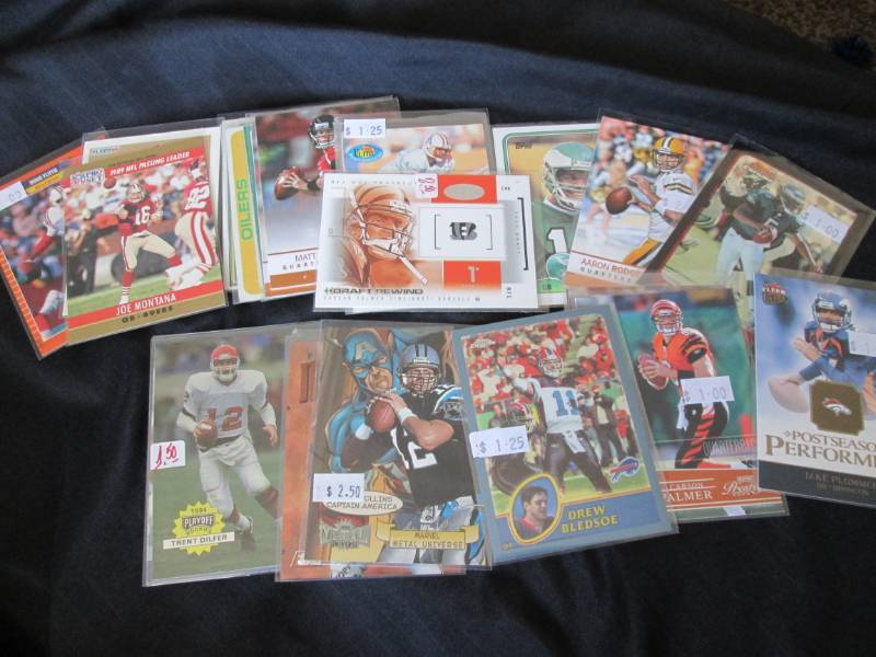 25 Quarterback Cards...