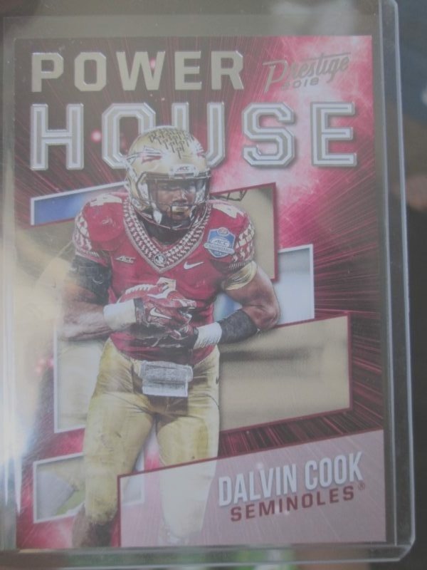 2018 Prestige Dalvin Cook Rookie Ca...