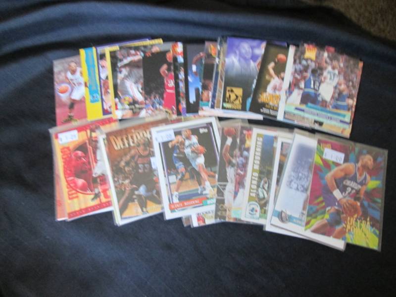 50 Alonzo Mourning Cards...