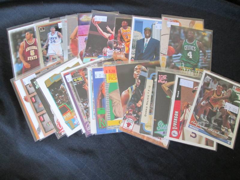 30 Basketball Rookie Cards...