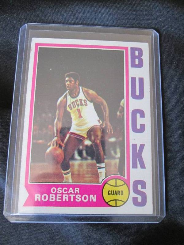 1974-75 Topps Oscar Robbinson Cards...