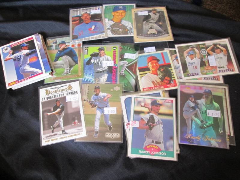 40 Randy Johnson Cards...
