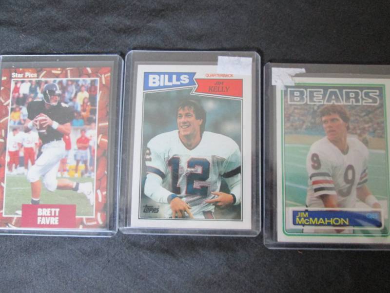 (3) Quarterback Cards...