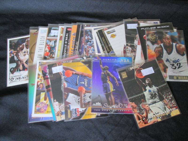 25 Shaquille ONeal Cards...