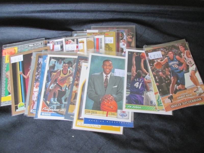 25 Basketball Rookie Cards...
