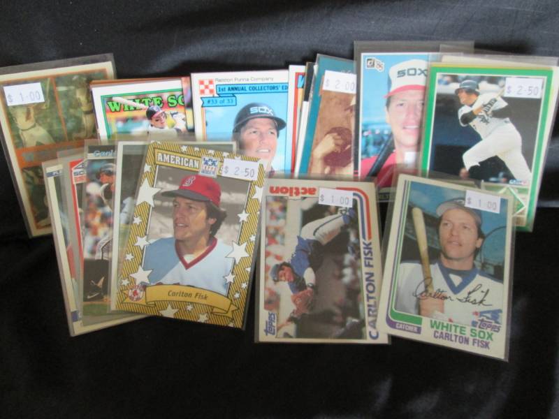 40 Carlton Fisk Cards...