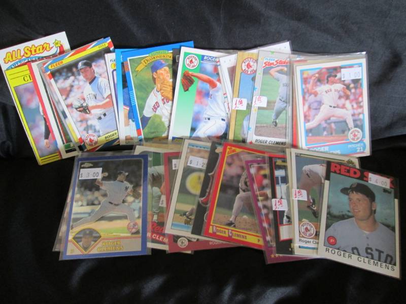 45 Roger Clemens Cards...