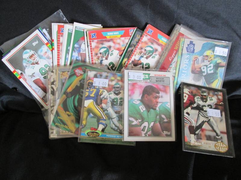 50 Reggie White Cards...
