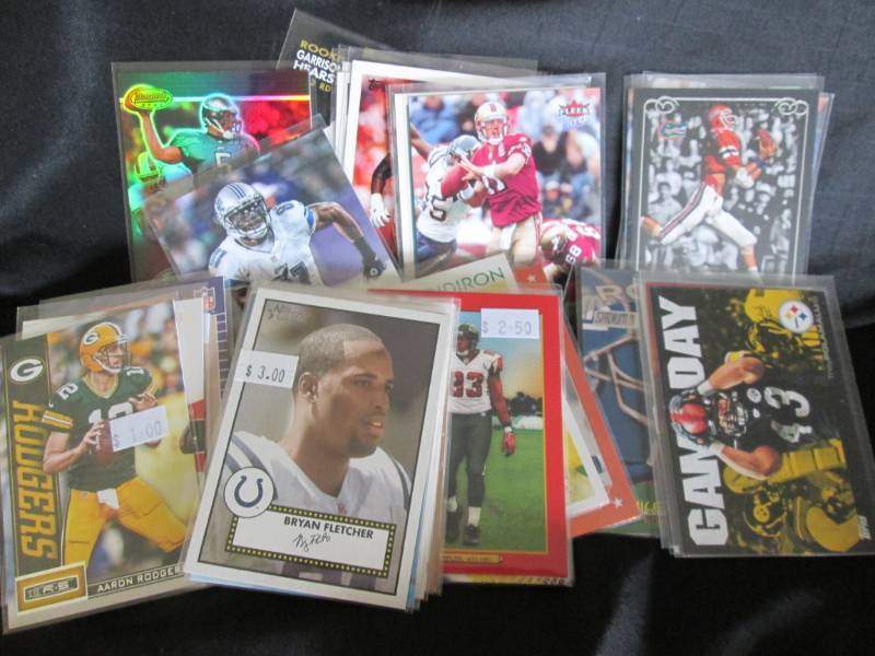 30 Football Star Cards...