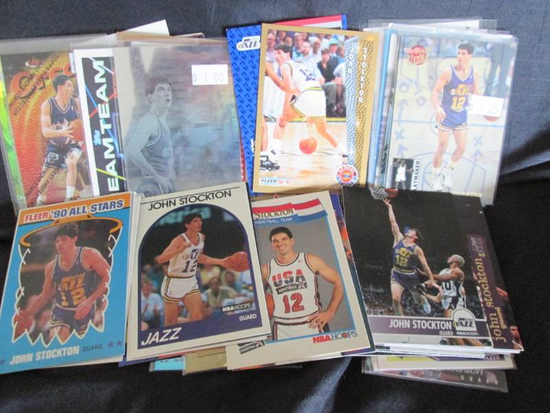 50 John Stockton Cards...