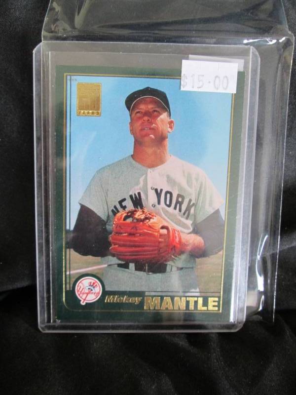 Topps Mickey Mantle Card...