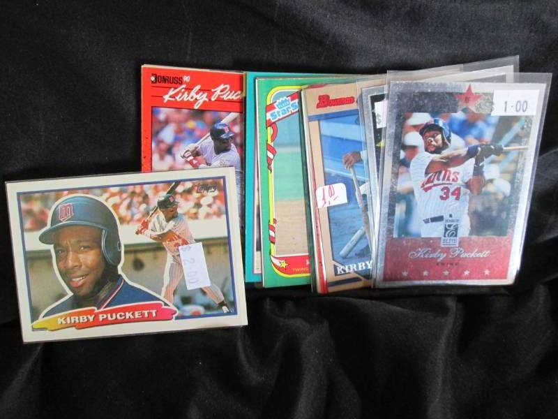 25 Kirby Puckett Cards...