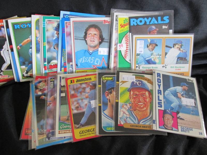 40 George Brett Cards...