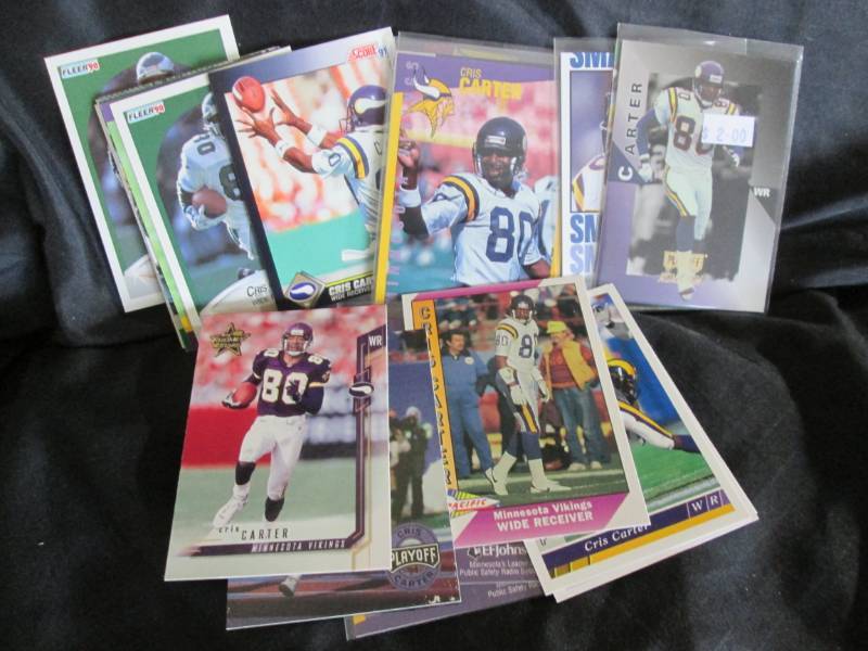 30 Cris Carter Cards...