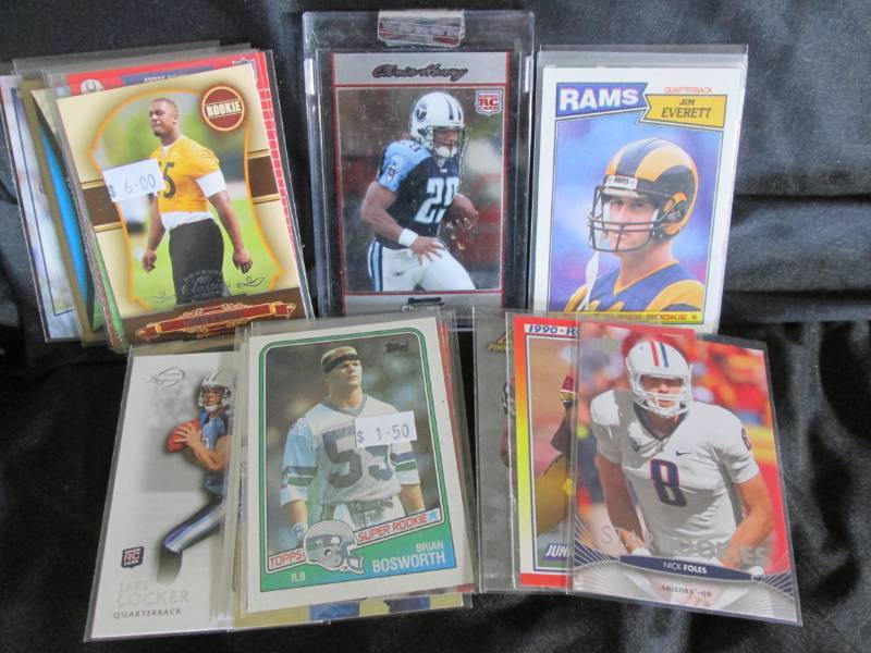 25 Football Rookie Cards...