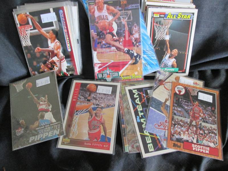 50 Scottie Pippen Cards...