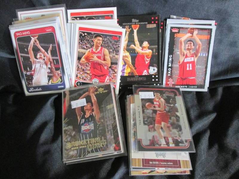 50 Yao Ming Cards...