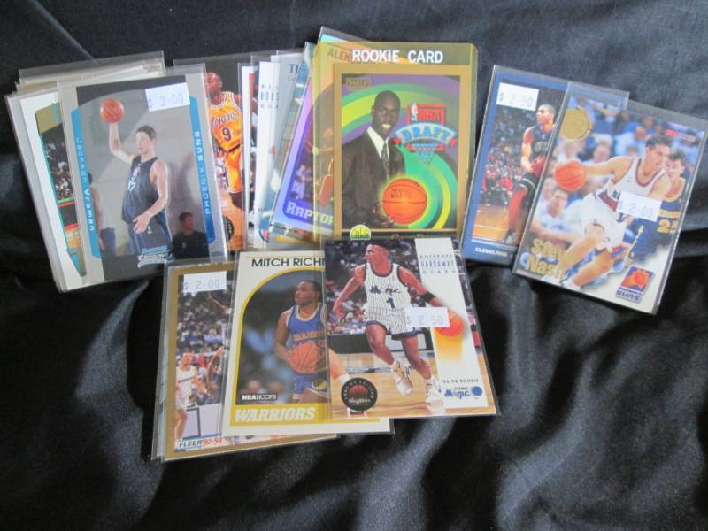25 Basketball Rookie Cards...