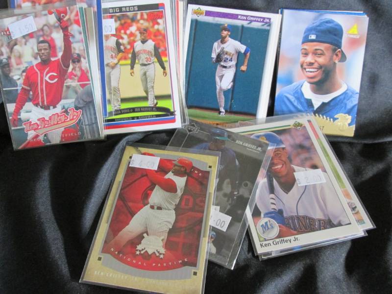 30 Ken Griffey Jr, Cards...