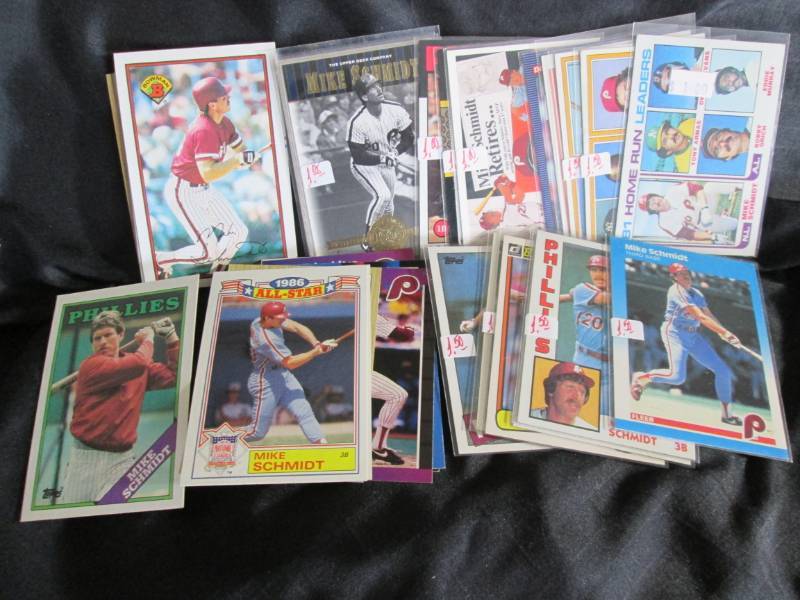 40 Mike Schmidt Cards...
