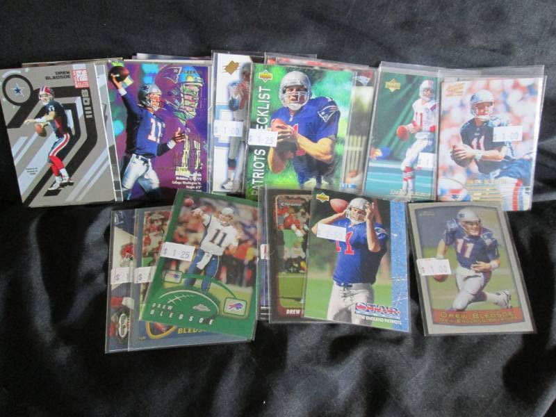 40 Drew Bledsoe Cards...
