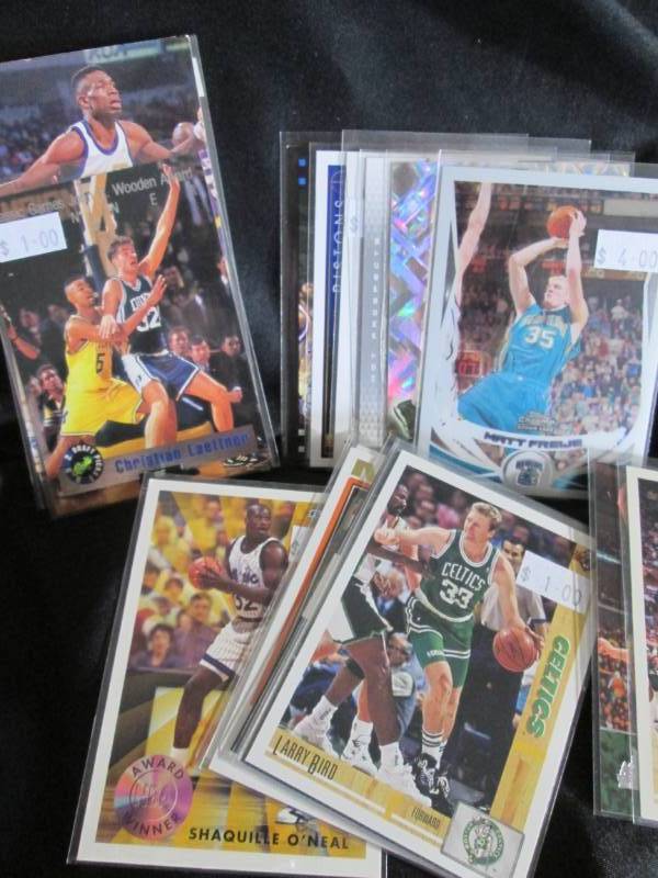 30 Basketball Star Cards...
