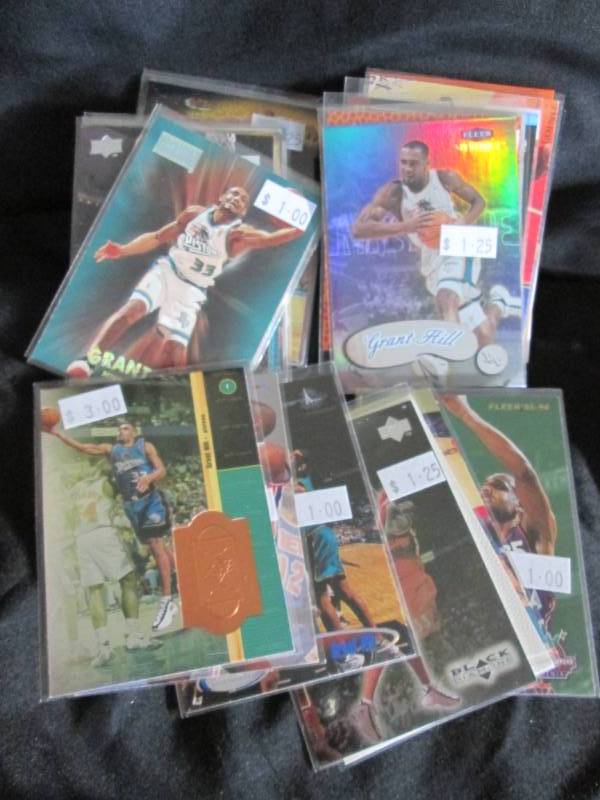 40 Grant Hill Cards...