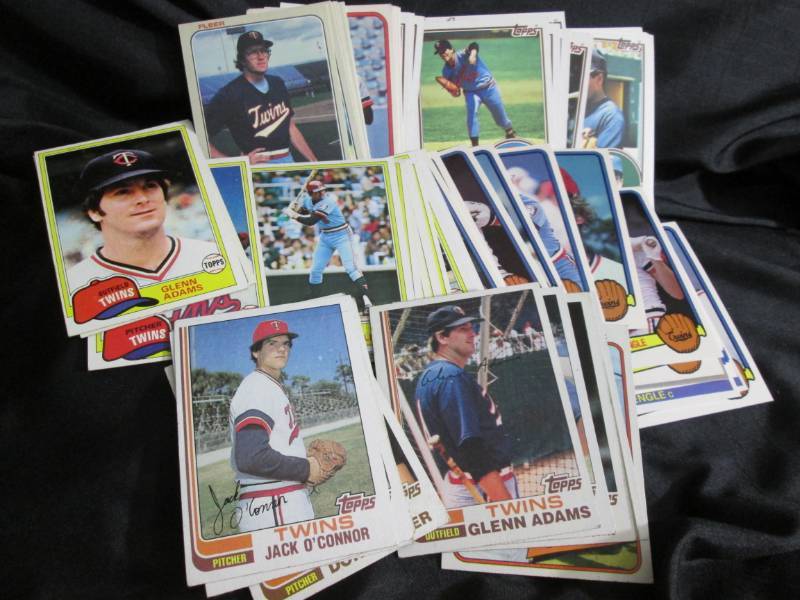 1980s Minnesota Twins Card...
