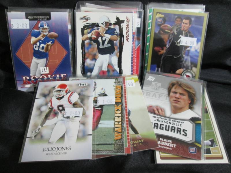 25 Football Rookie Cards...