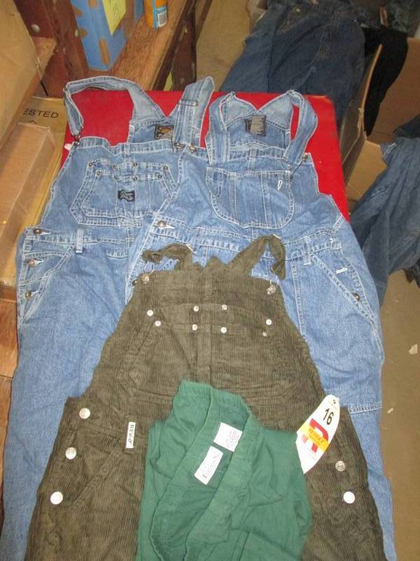 Womans 3pc. Overalls (16, Large), ...