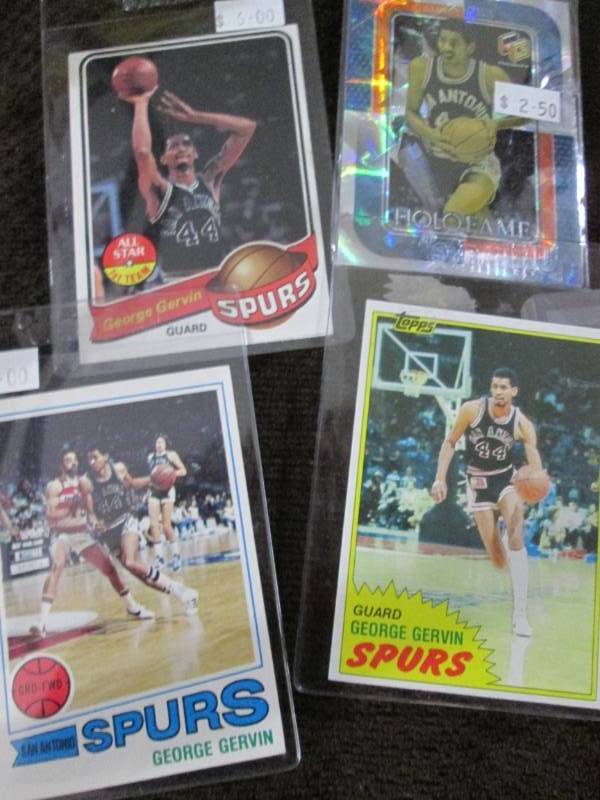 George Gervin Cards...