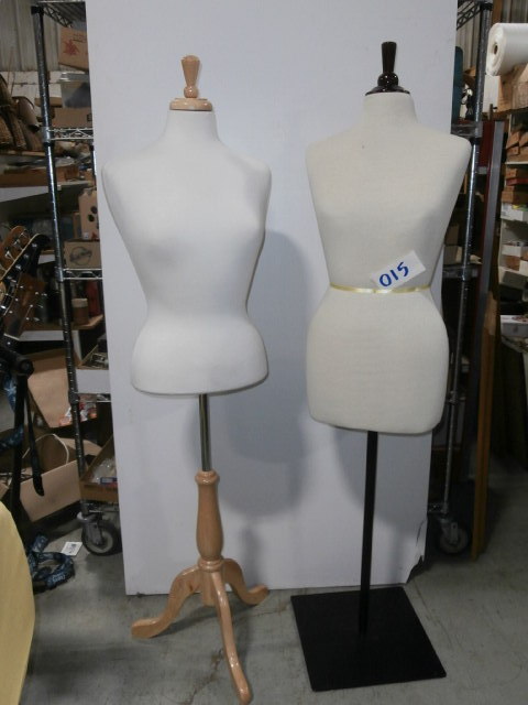 lot 15 image: Pair of Dress Form Displays #2