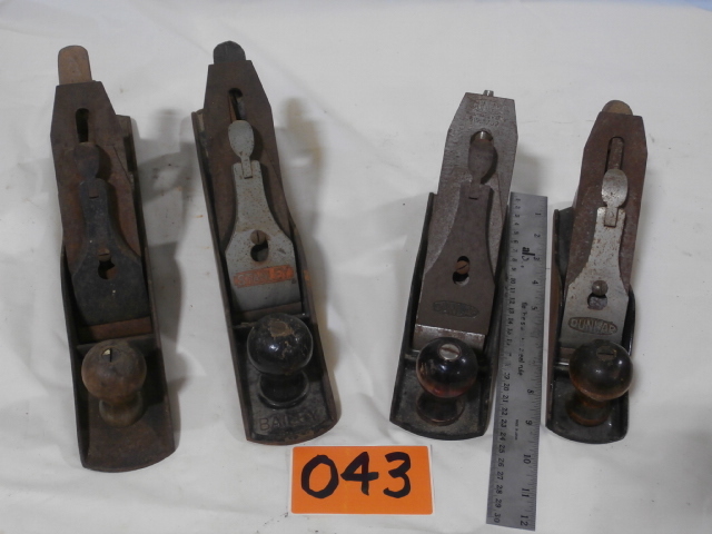 lot 43 image: Four Vintage Woodworking Planes