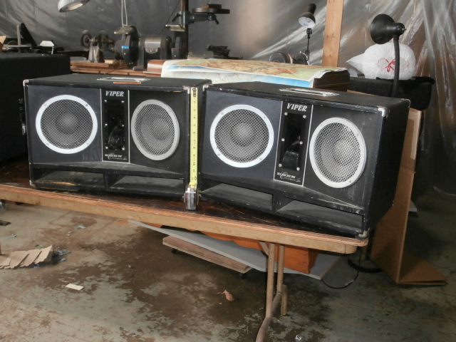 lot 50 image: Pair of EDEN VIPER Pro Speaker Cabinets