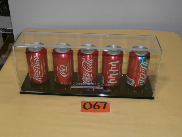lot 67 image: Coke 2008 Olympic Games Collector Series Cans