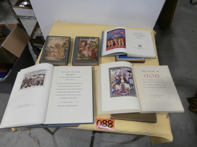 lot 88 image: Five Vintage Books
