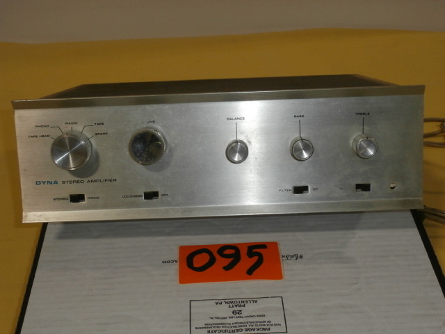 lot 95 image: Vintage Dynaco SCA-35 Tube Stereo Amplifier