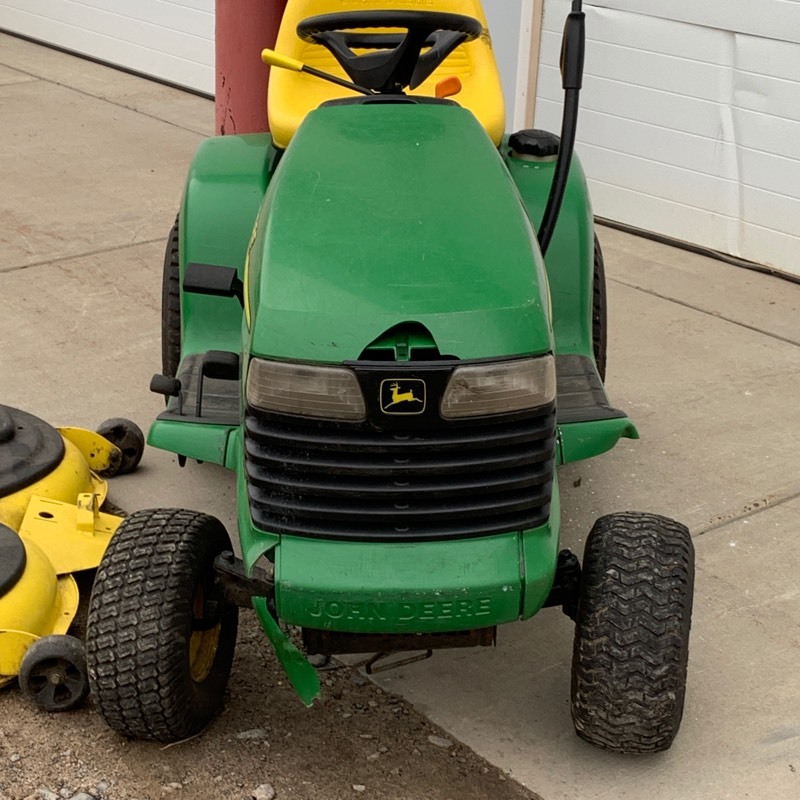 John Deere LT155 Lawn Tractor November Equipment & More KBID
