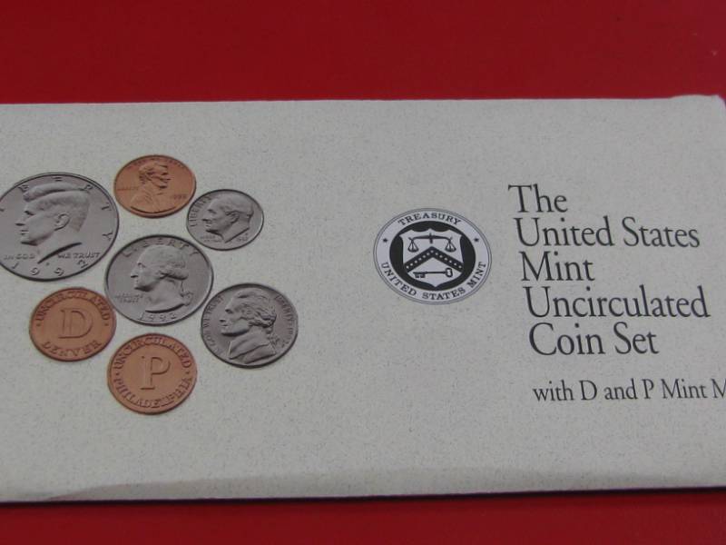 1992 U S Mint Coin Set