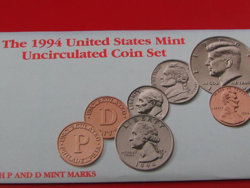 1994 U S Mint Coin Set