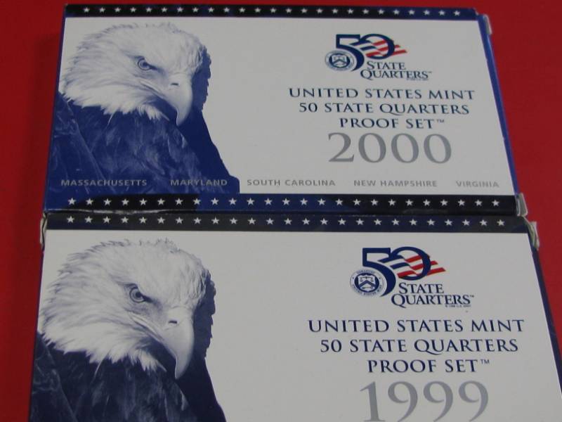 19992000 U S Mint Quarters