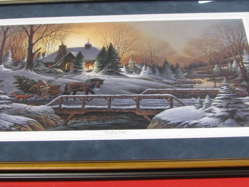 Heading Home Framed Print